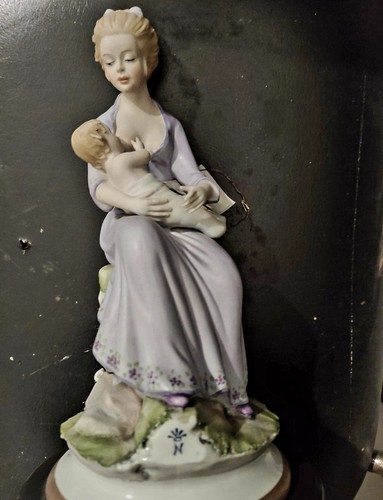 Statua ceramica capodimonte - statua,