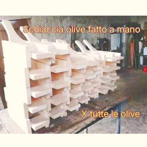 Schiaccia olive artigianale - schiaccia, in