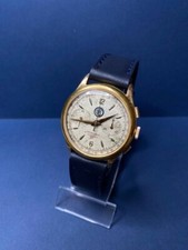 Orologio Oro 18k ARTEN Cronografo Football Club Inter Milan Swiss Landeron 248