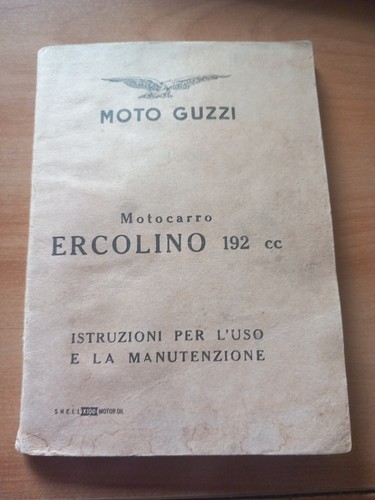 Moto guzzi ercolino 192 - moto,