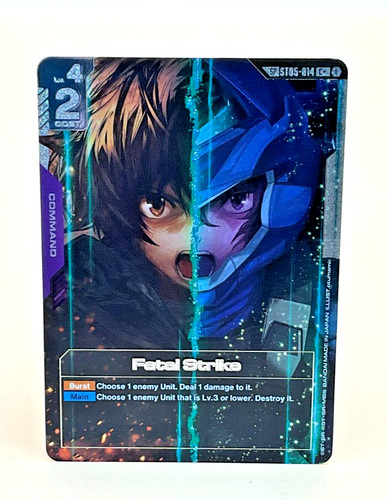 Gundam st05 014 fatal strike - gundam, st05-014