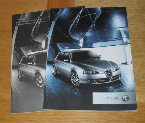 Brochure alfa romeo 147 2007 - brochure,
