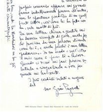1977 carimate lettera - carimate,