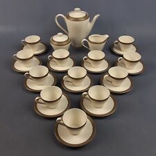 Servizio Da Tè Porcellana Kerasee Porzellan Fabrik Bianco Oro Collezione Vintage