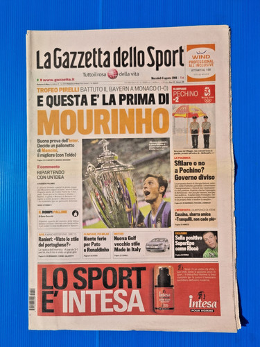 Gazzetta dello sport - dello, agosto