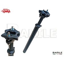 Canotto Tubo Reggisella Ammortizzato Bici Alluminio Nero 350mm -  Ø 27,2 TRANZX