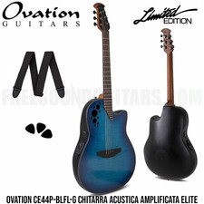 Ovation ce44p blfl chitarra - ovation, ce44p-blfl-g
