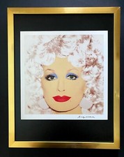 Andy Warhol | Stampa vintage 1984 Dolly Parton firmata | montata e incorniciata