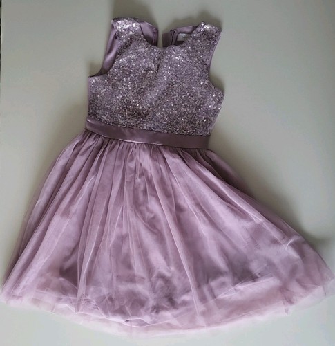 Vestito viola bambina
