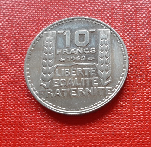Francs 1949 turin pièce - francs,