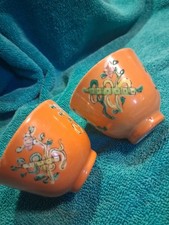 Coppia di tazze da tè vintage