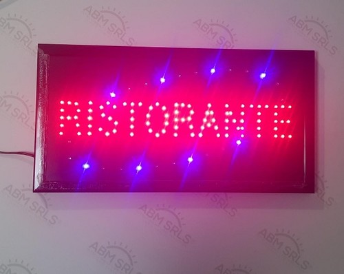 Insegna led luminosa - led,