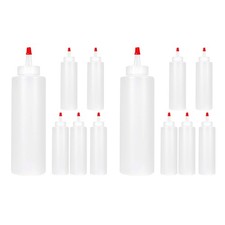 12PC Bottiglie per Condimenti
