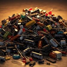 lotto stock 1kg vario di componenti elettronici mai utilizziati