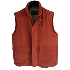 Feni giubbotto smanicato uomo taglia M gilet arancione