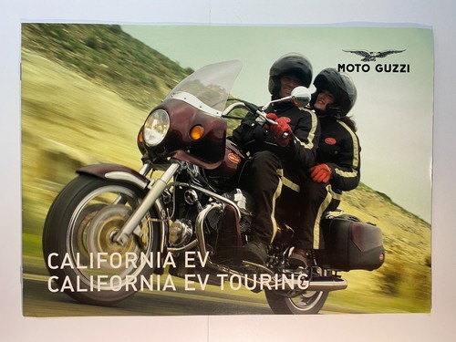 Depliant moto guzzi - moto,