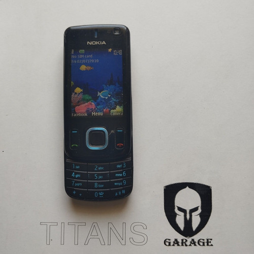 Nokia 6600s slide - black, used