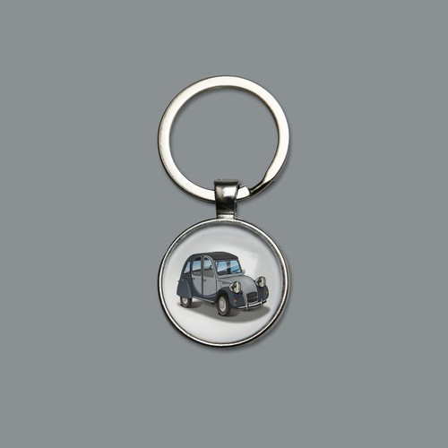 Porte clés 2cv - porte-clés,