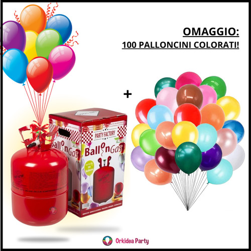Bombola elio per palloncini - per,