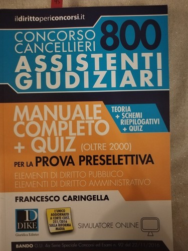 Manuale concorso 800 - manuale,