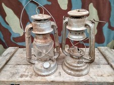 Coppia di vecchie lanterne mappamondo N° 104