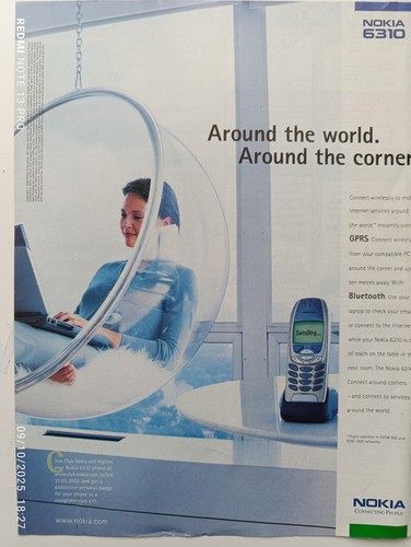 Pubblicità stampa telefono