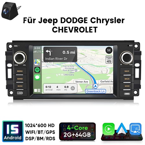 64g carplay per jeep - jeep, dodge