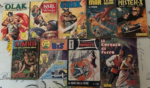 Fumetti vintage vario genere - vintage,