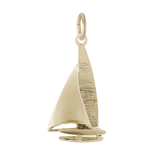 Charm catamarano oro - charm, 10