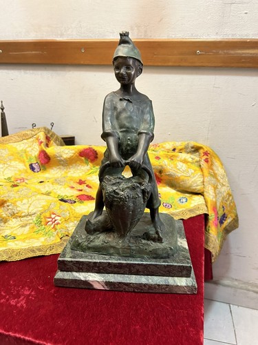 Statua bronzo scultore - in,