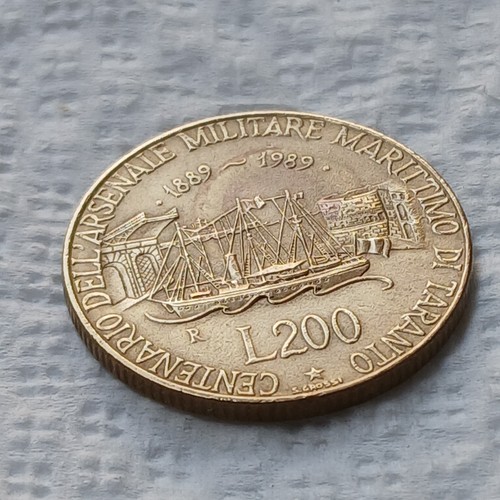200 lit 1889 1989 centenario - 200,