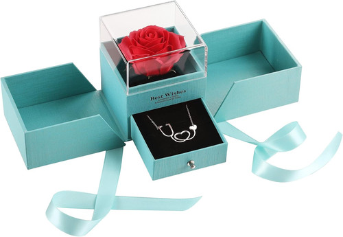 Rosa eterna scatola fiori - eterna,, di