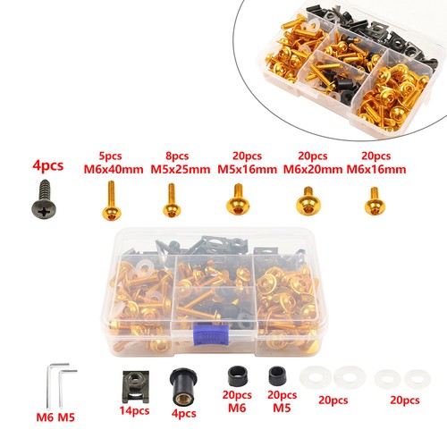 Kit bulloni carena viti - , clip