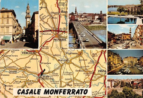 Cartolina casale monferrato - casale,