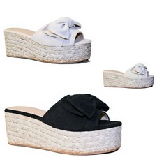 SCARPE Donna Sandali Fiocco Sabot Zeppe Tacchi alti 7 Zatteroni Ciabatte D34