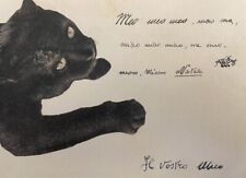 CARTOLINA  COLLAGE - SATIRA - IRONIA - NATALE (anni '60 c.a.) GATTI