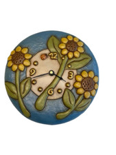 OROLOGIO DA PARETE THUN ORIGINALE, GIRASOLI E COCCINELLA, INTROVABILE!!