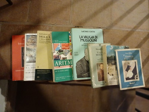 Lotto libri antichi vintage - lotto,
