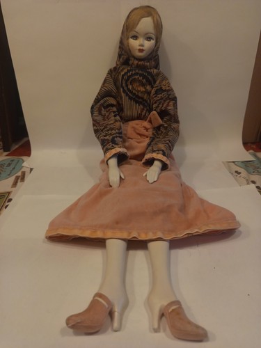 Bambola boudoir vintage - bambola, anni