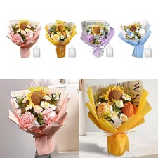 Fiori all'uncinetto completati