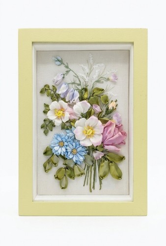 Quadro rilievo ricamato - quadro,