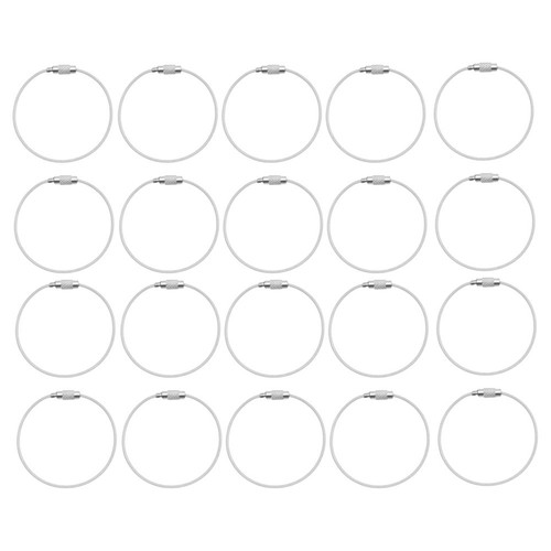 10pcs anelli filo - 10pcs, in