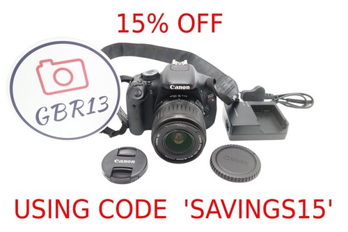 Canon 600d fotocamera reflex - canon,