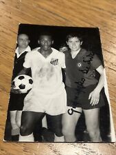 Fotografia Pelè Con Giancarlo De Sisti Calcio Autografo Originale Foto Fiorenza