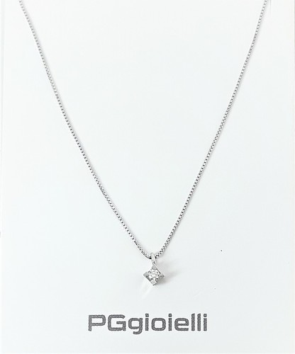 Collana donna punto luce con