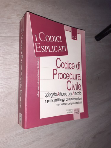 Codice procedura civile - di, i