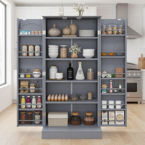 Mobile dispensa cucina - , grigio