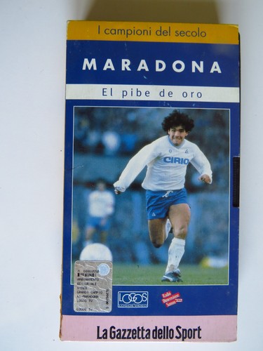Maradona pibe oro vhs - maradona, de