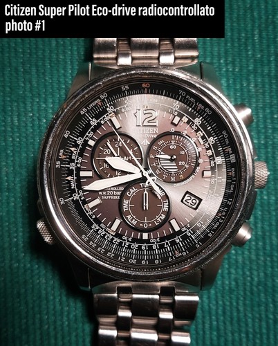 Citizen super pilot ecodrive - super,