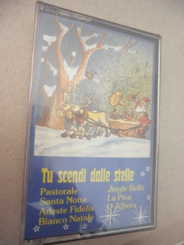 Musicassetta bianco natale - musicassetta,